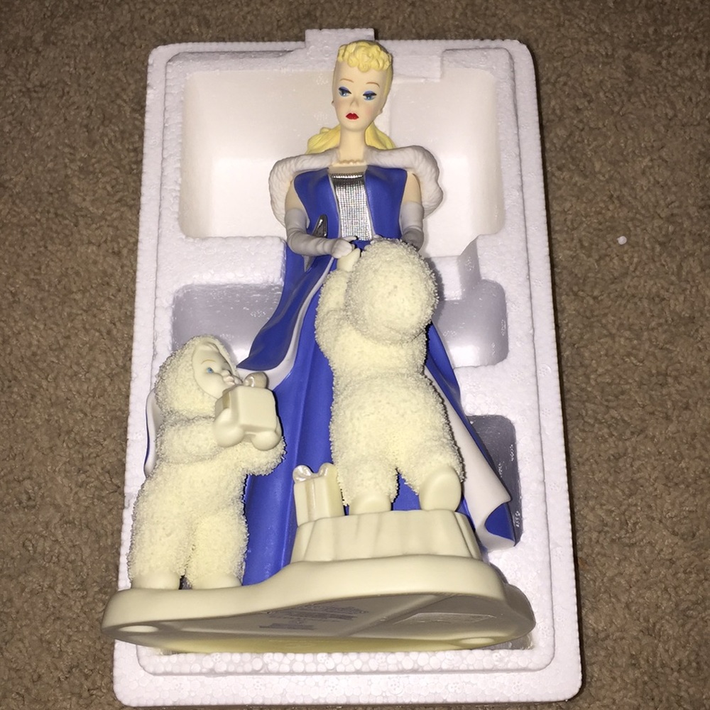 Snowbabies “Under the Midnight Moon with Barbie”